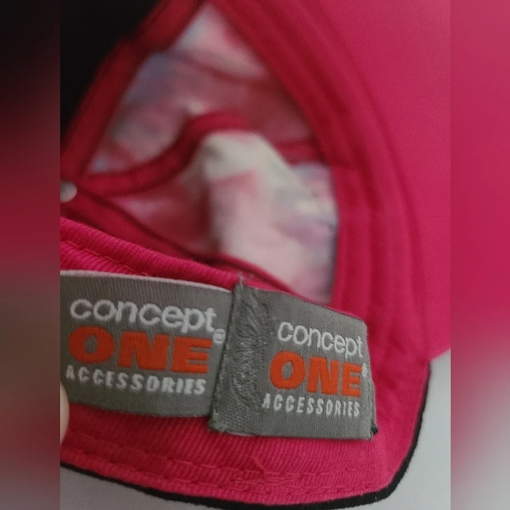 Concept One Pink and Black Love Graphic Girls Cap